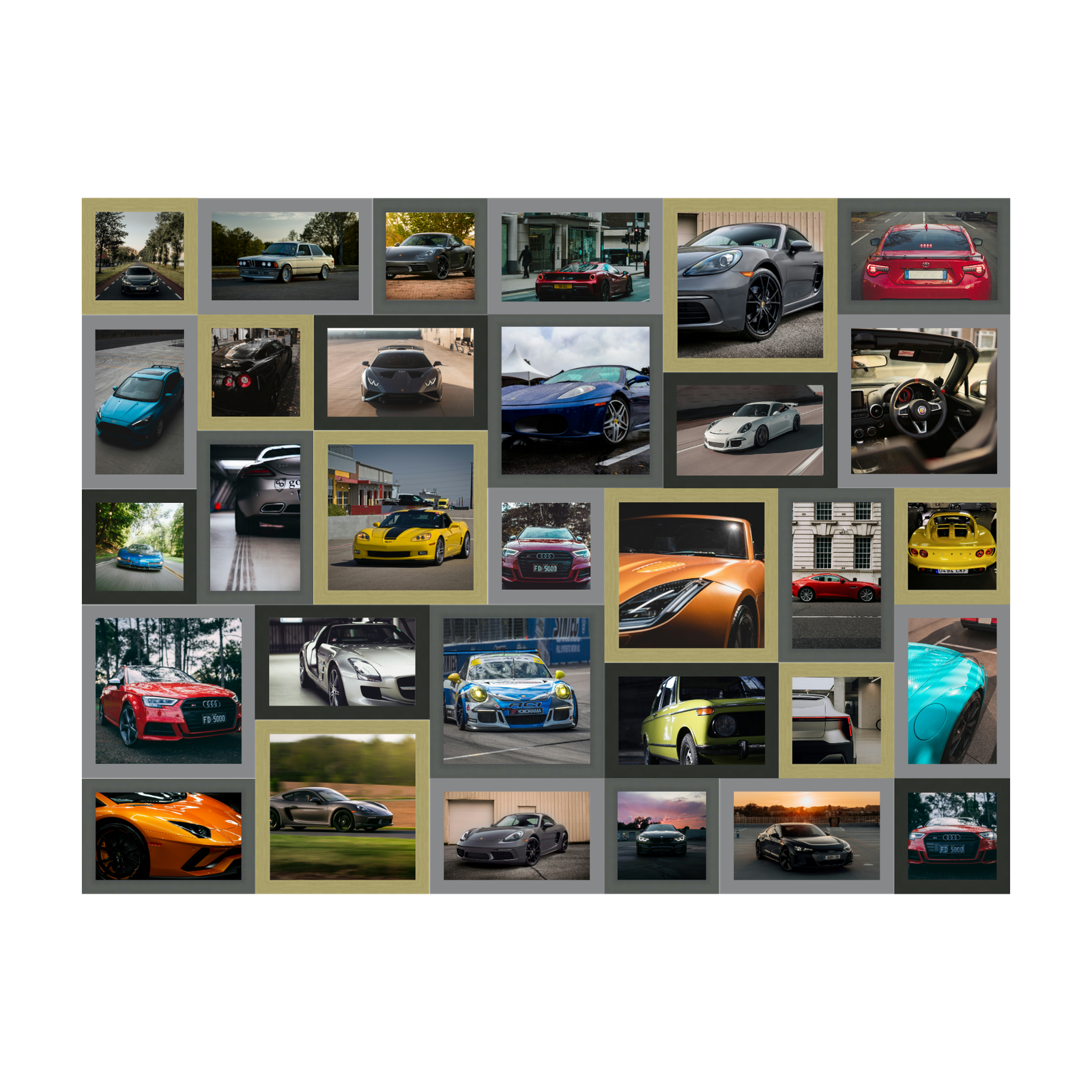 Magnetic Gallery Wall - 3x5 Feet