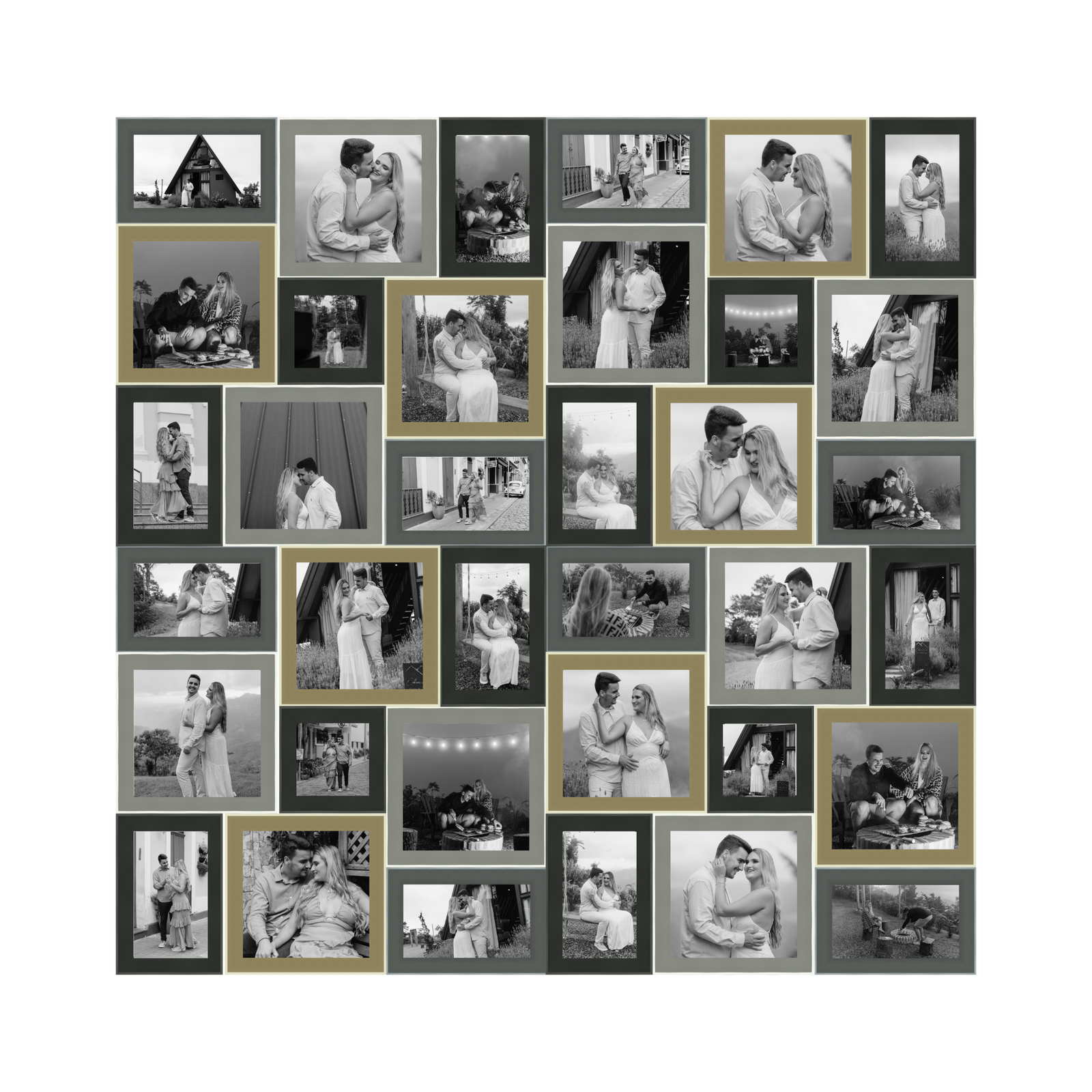 Magnetic Gallery Wall - 4x4 Feet