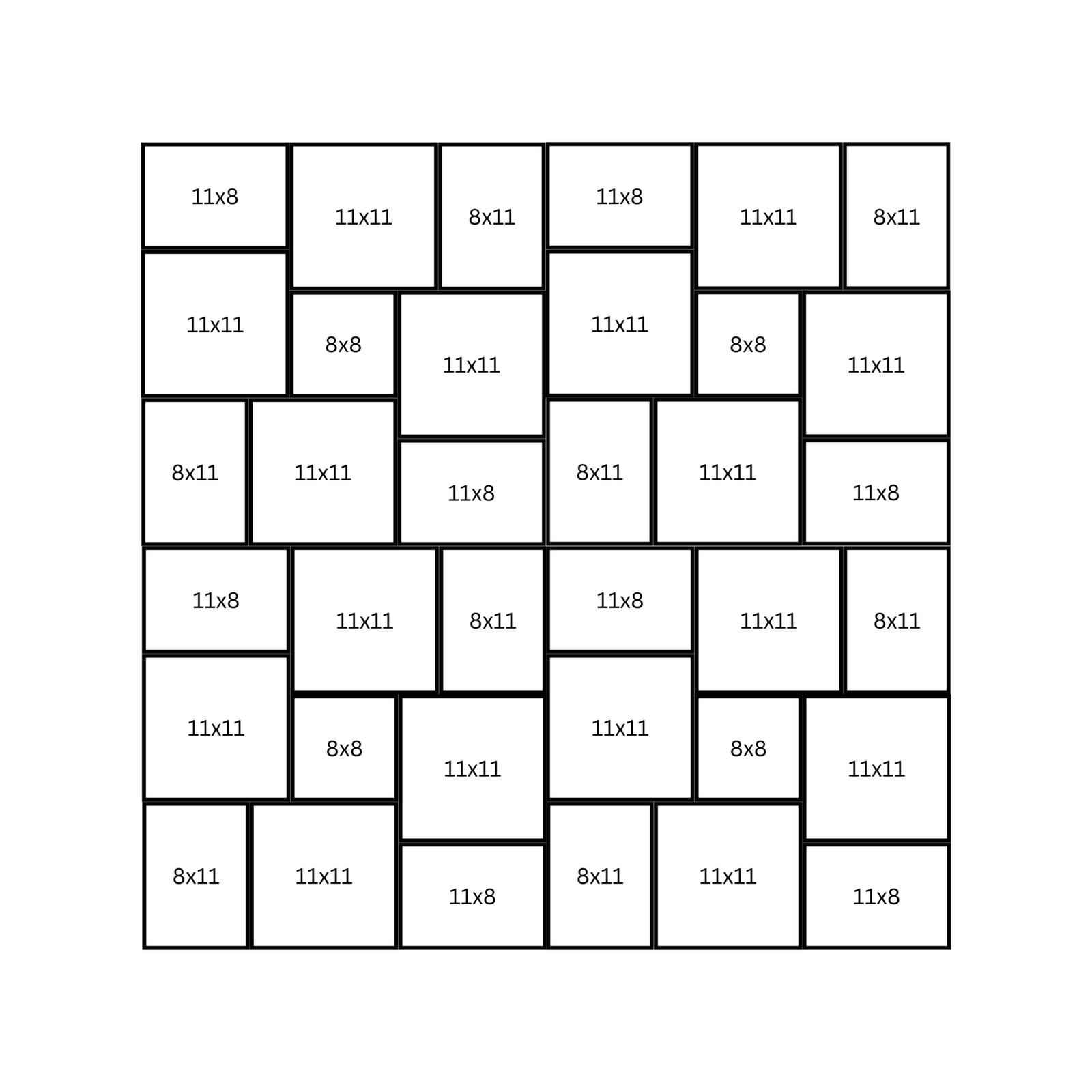 Magnetic Gallery Wall - 5x5 Feet