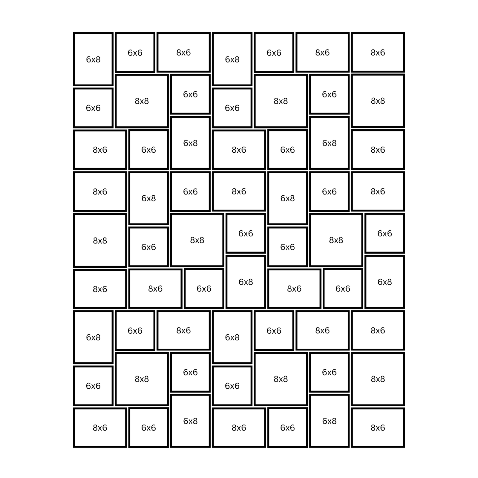 Magnetic Gallery Wall - 4x5 Feet