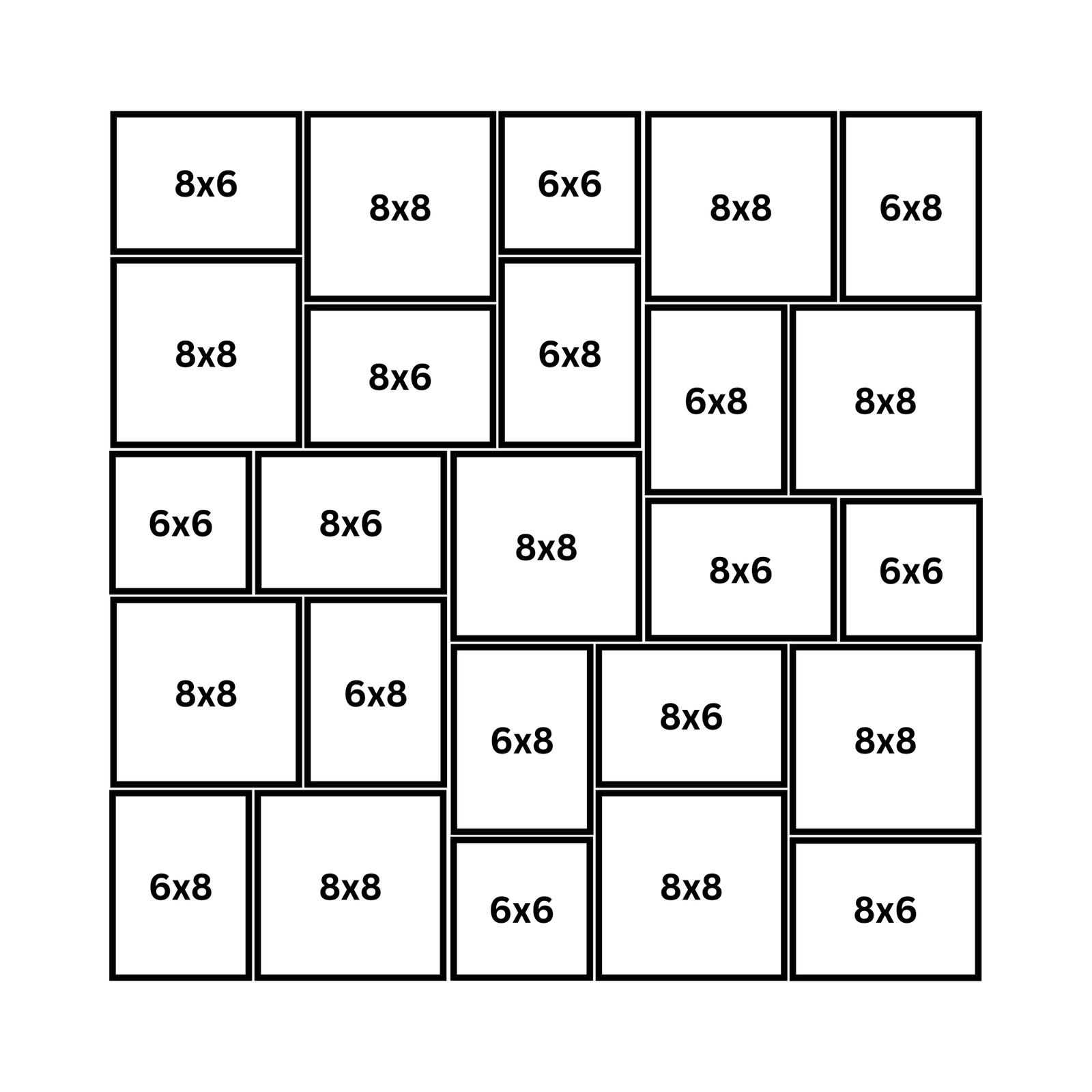 Magnetic Gallery Wall - 3x3 Feet