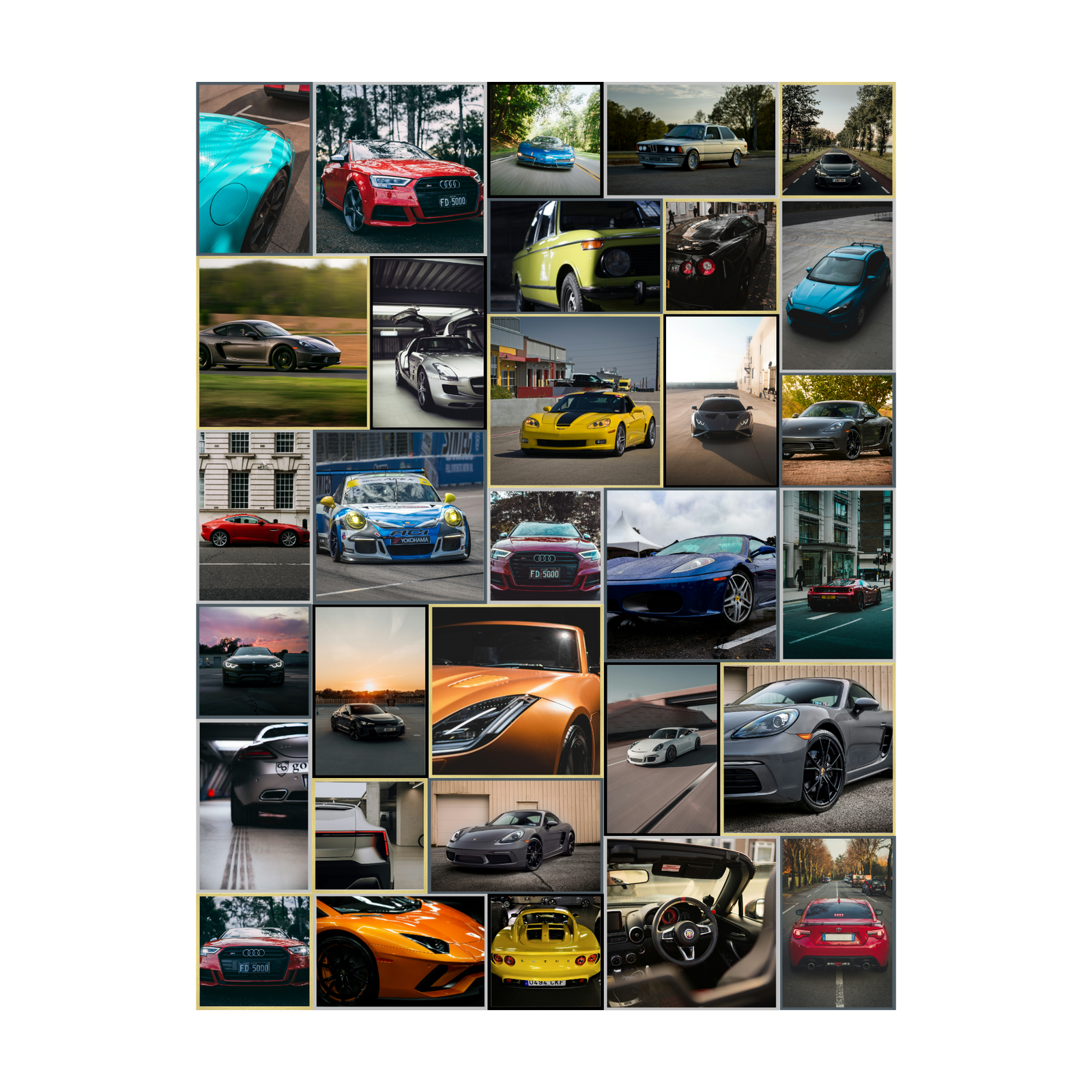 Magnetic Gallery Wall - 3x5 Feet