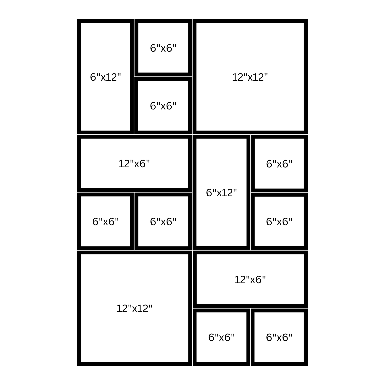 Magnetic Gallery Wall - 2x3 Feet