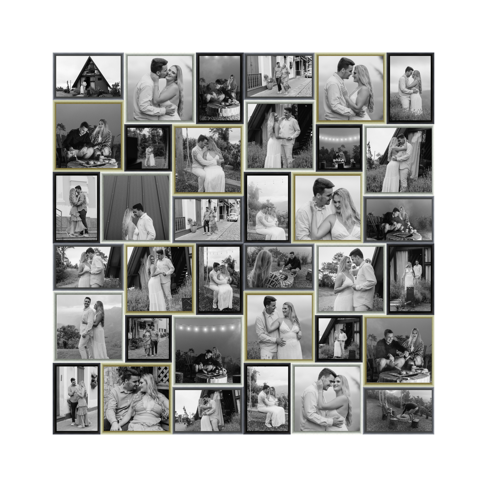 Magnetic Gallery Wall - 4x4 Feet