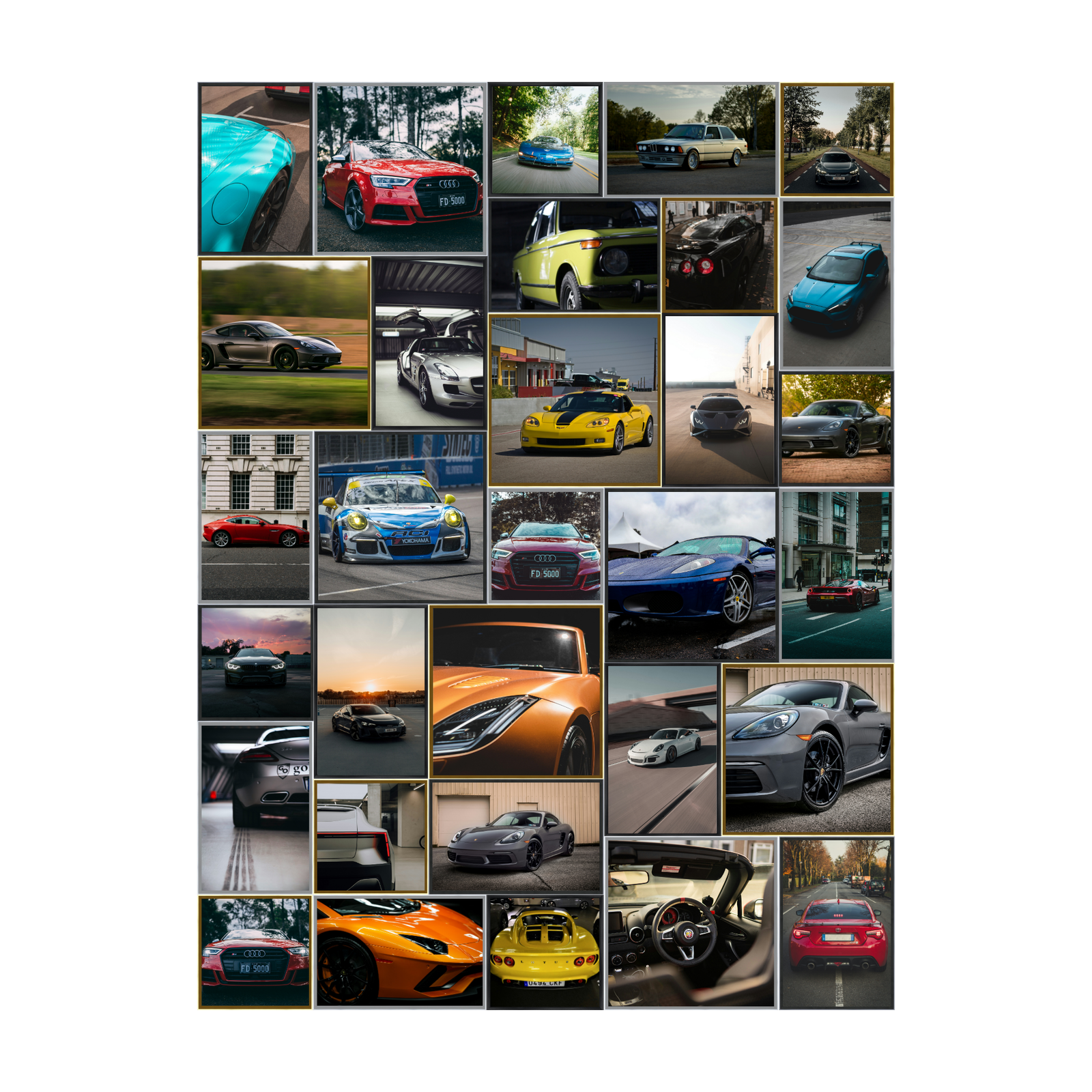 Magnetic Gallery Wall - 3x5 Feet