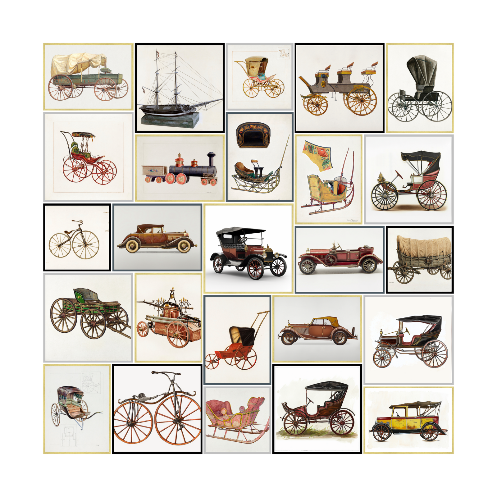 Magnetic Gallery Wall - 3x3 Feet