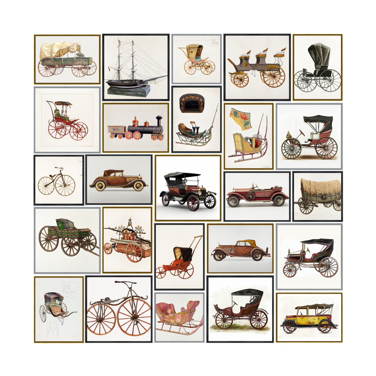 Magnetic Gallery Wall - 3x3 Feet