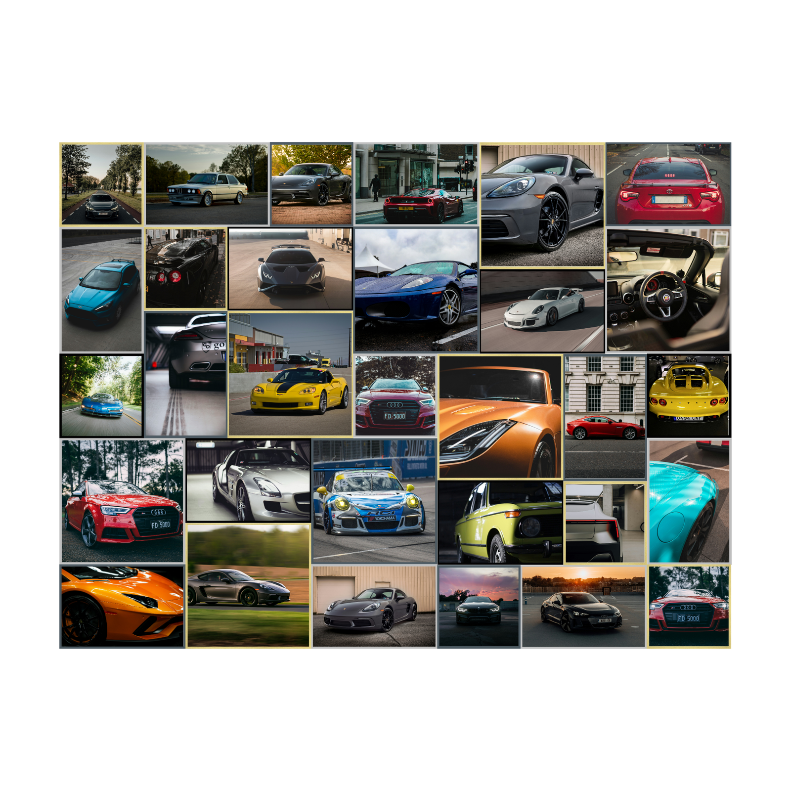 Magnetic Gallery Wall - 3x5 Feet