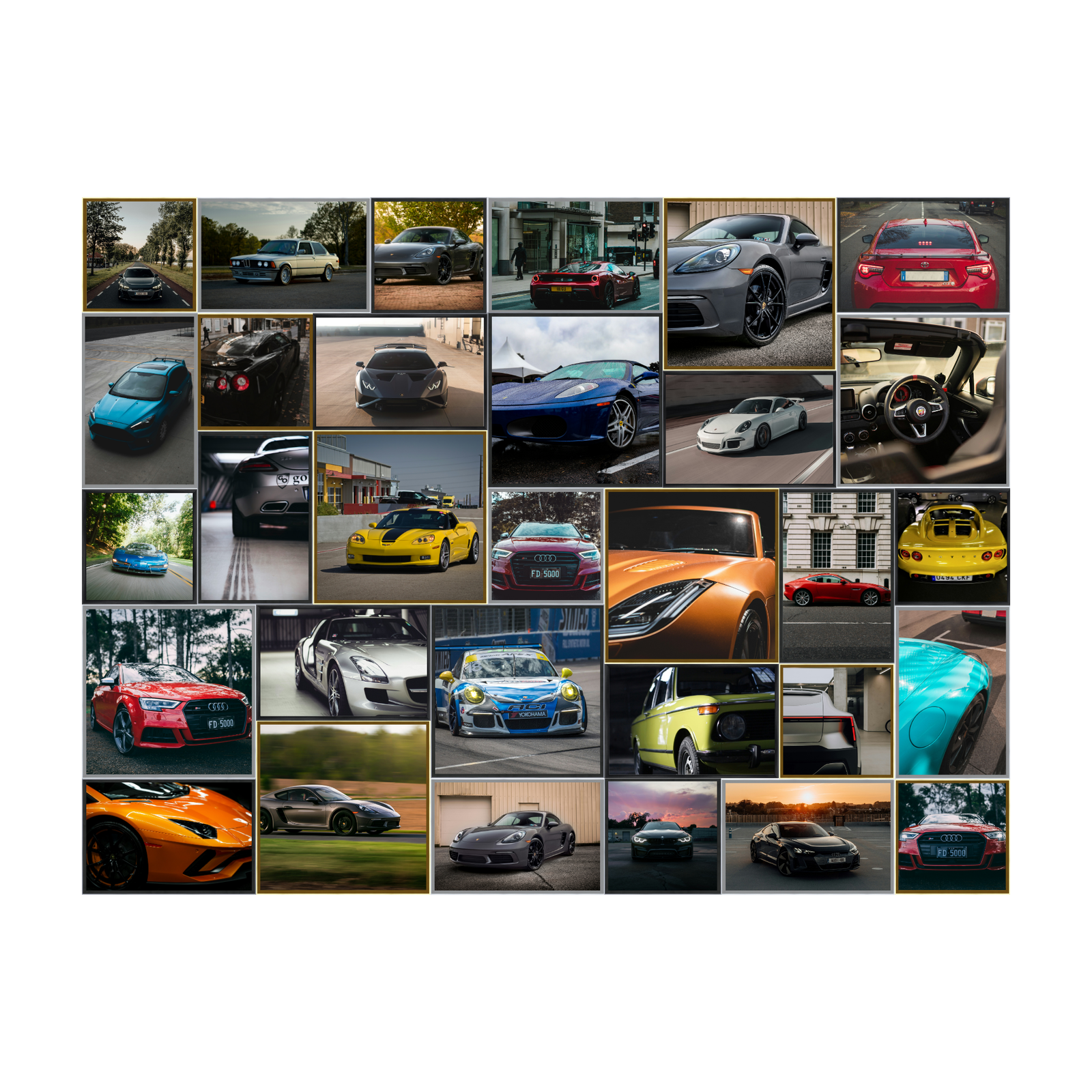 Magnetic Gallery Wall - 3x5 Feet