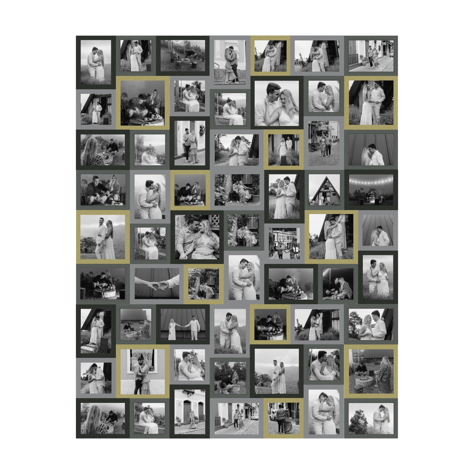 Magnetic Gallery Wall - 4x5 Feet